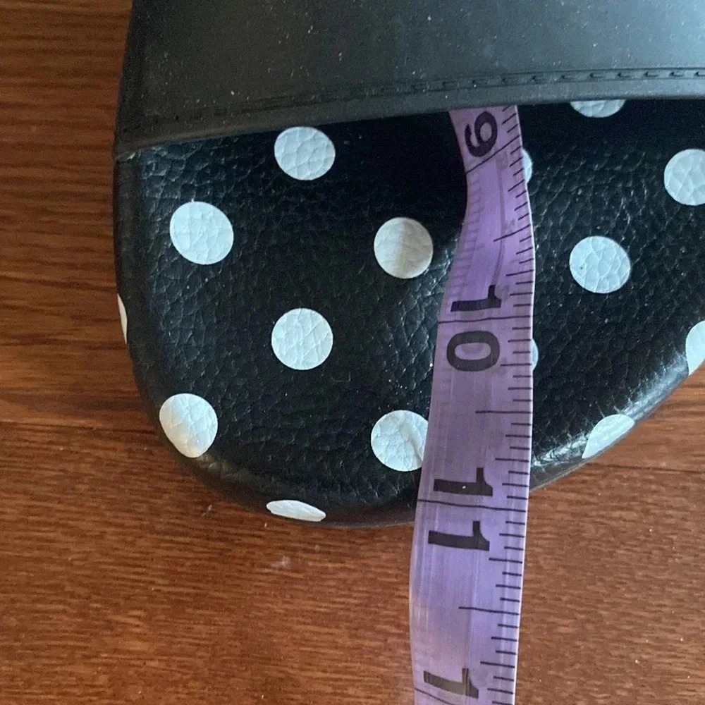 Kate spade ♠️ logo polka dot comfy slides Sz 10 - Picture 7 of 10
